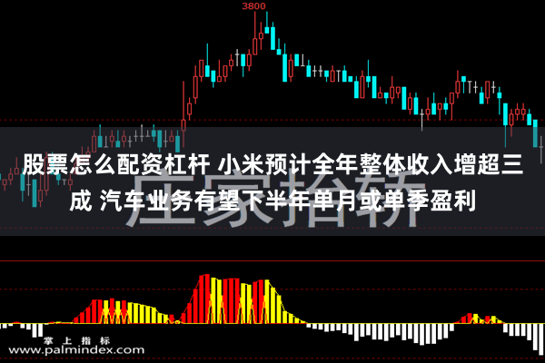 股票怎么配资杠杆 小米预计全年整体收入增超三成 汽车业务有望下半年单月或单季盈利