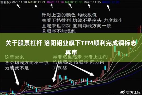 关于股票杠杆 洛阳钼业旗下TFM顺利完成铜标志再审