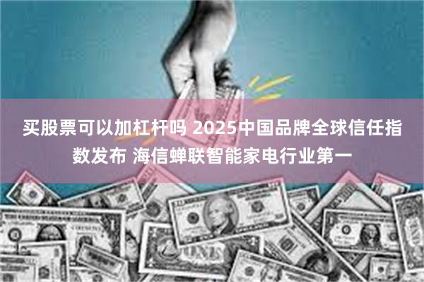 买股票可以加杠杆吗 2025中国品牌全球信任指数发布 海信蝉联智能家电行业第一