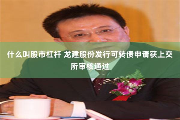 什么叫股市杠杆 龙建股份发行可转债申请获上交所审核通过