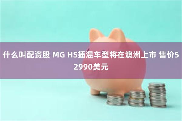 什么叫配资股 MG HS插混车型将在澳洲上市 售价52990美元