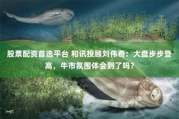 股票配资首选平台 和讯投顾刘伟奇：大盘步步登高，牛市氛围体会到了吗？