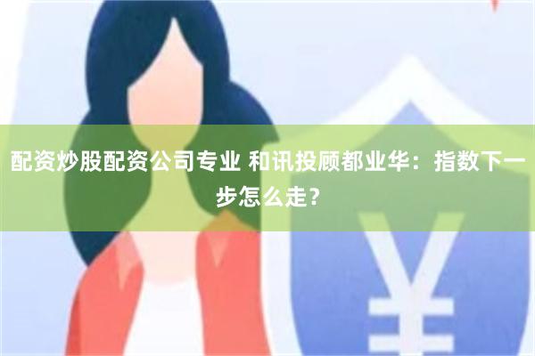 配资炒股配资公司专业 和讯投顾都业华：指数下一步怎么走？