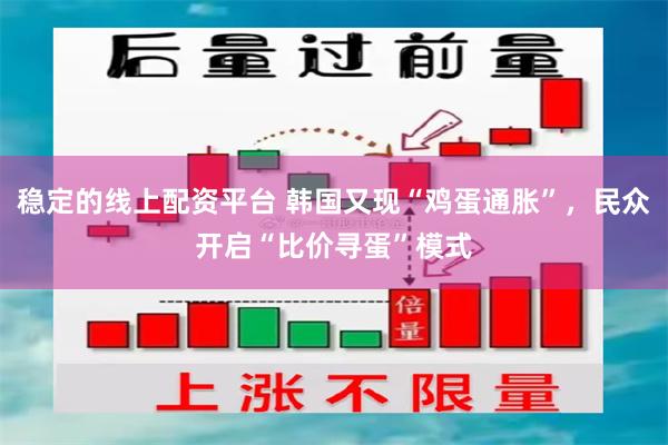 稳定的线上配资平台 韩国又现“鸡蛋通胀”，民众开启“比价寻蛋”模式