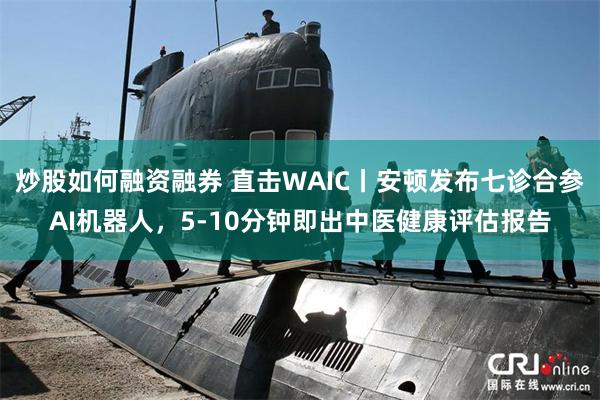 炒股如何融资融券 直击WAIC丨安顿发布七诊合参AI机器人，5-10分钟即出中医健康评估报告